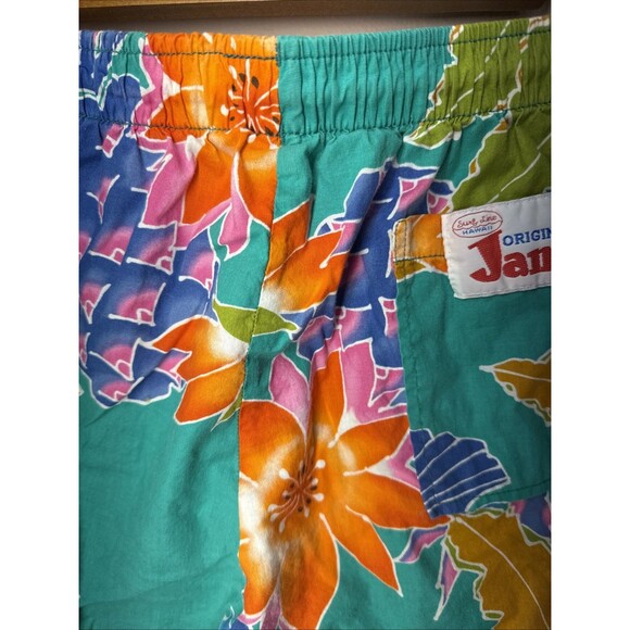 Vtg Surf Line Hawaii Original Jams Shorts Men's Size Medium - Picture 4 of 10